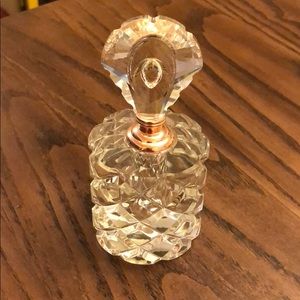 NEVER USED: Crystal Perfume Bottle